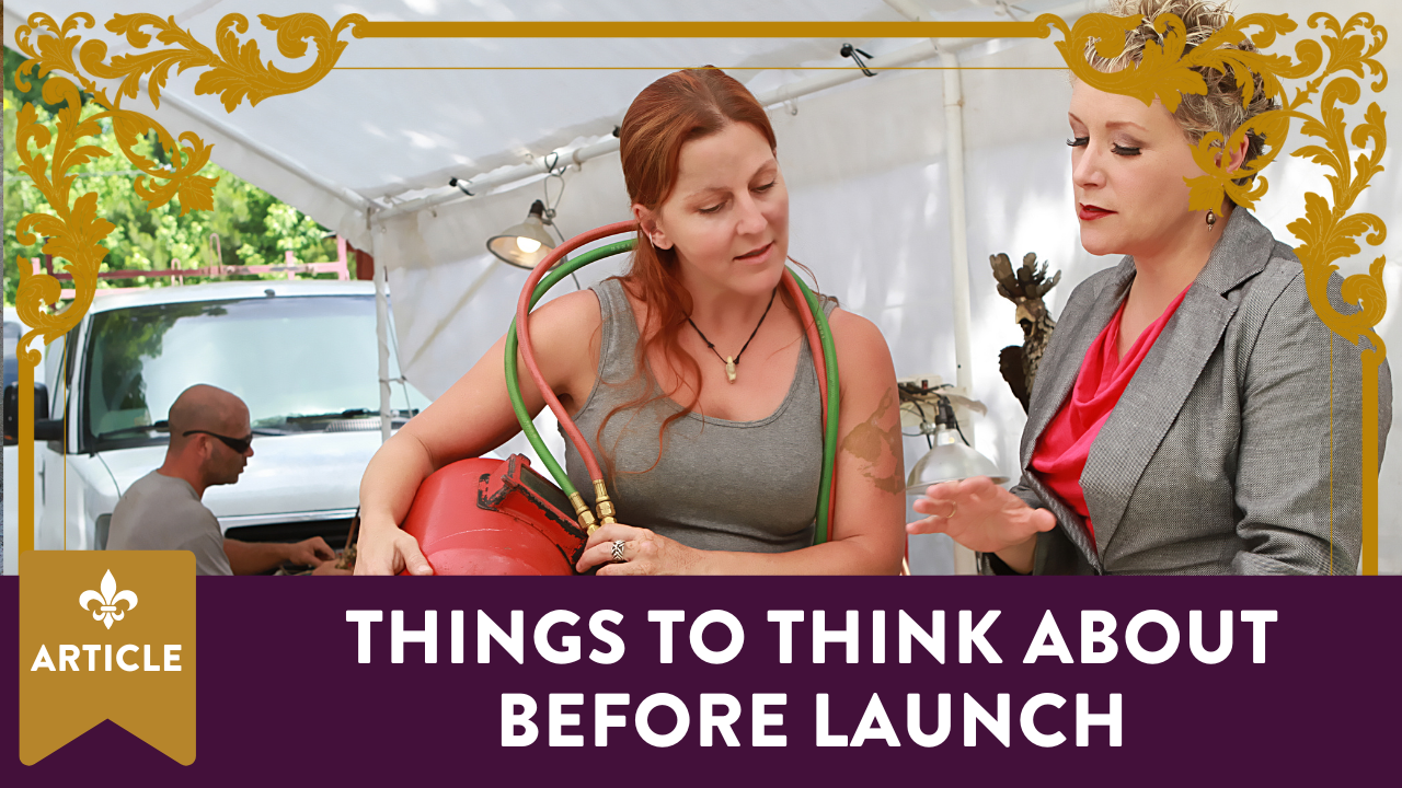 Things to think about before launch