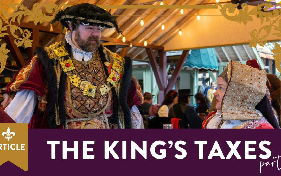 Paying “the man” — King’s Taxes : Part 1