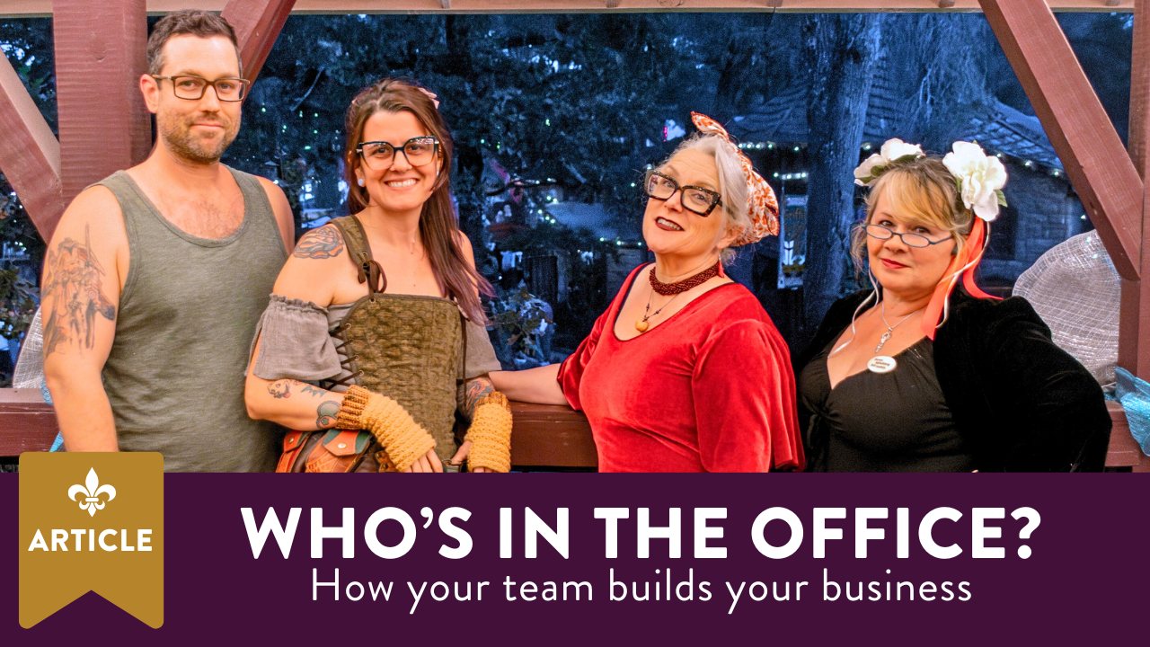 Who’s in the Office? How your team builds your business