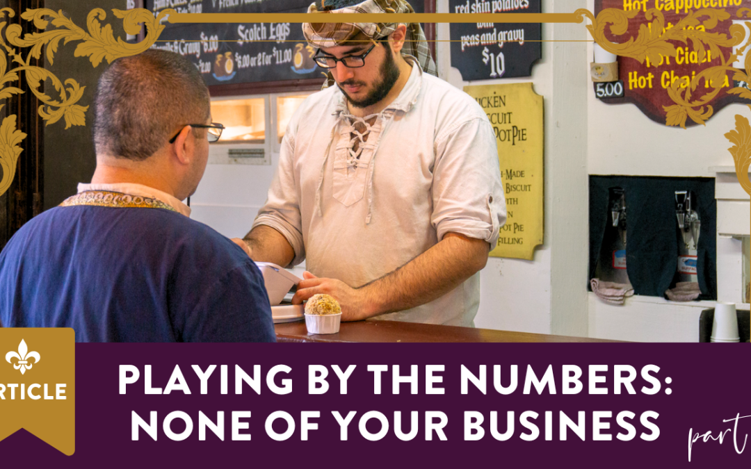 Playing by the Numbers: None of your Business – Part 2