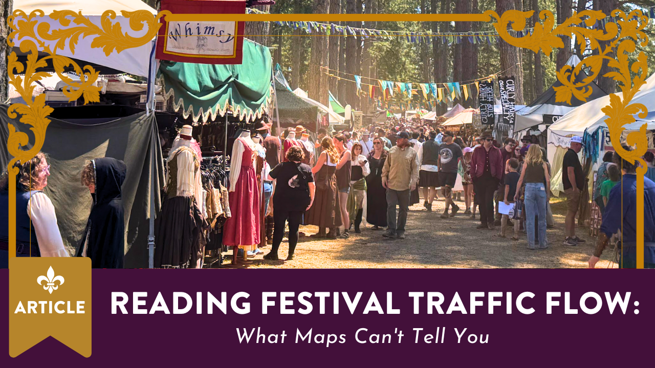 Reading Festival Traffic Flow: What Maps Can’t Tell You